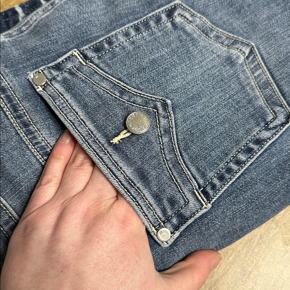 Judy Blue nwt Charlene medium wash stretchy flare denim boot cut mid rise jeans - Picture 7 of 7